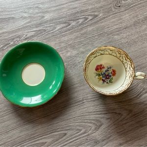 Vintage Aynsley Bone China Cup and Saucer